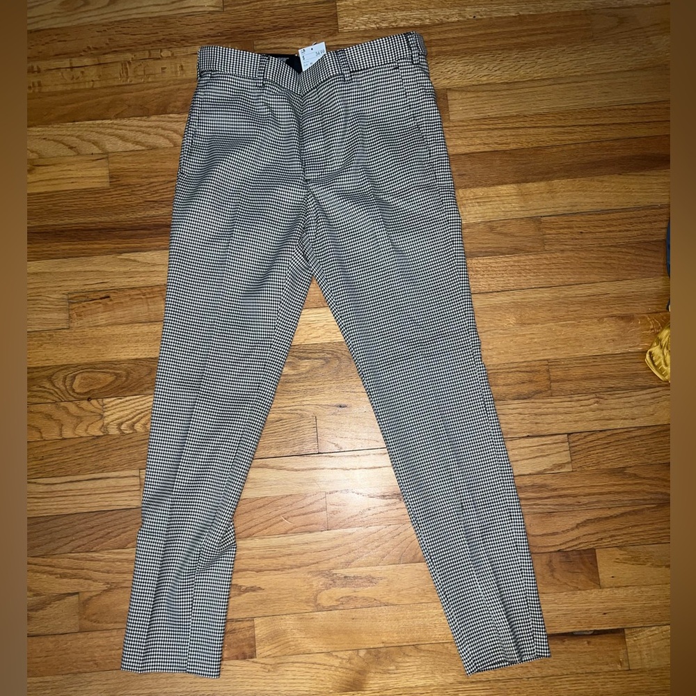 H&M Men's houndstooth Dress Pants